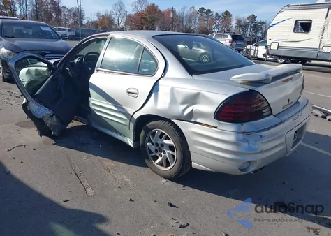 2002 Pontiac Grand Am Se1 z USA, uszkodzony, nr VIN 1G2NF52E62M501470